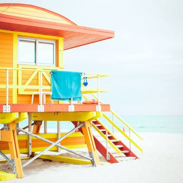 Original Art Deco Beach Photography by Kristin Hart