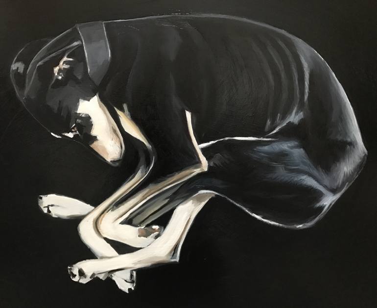 Original Realism Animal Painting by Gayle Fernau