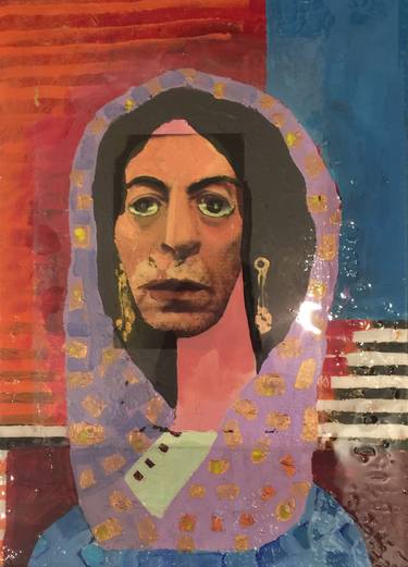 Original Women Painting by Eitan Amir-Portnoy