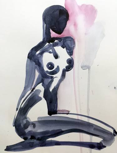 Print of Abstract Erotic Paintings by Natalya Burgos
