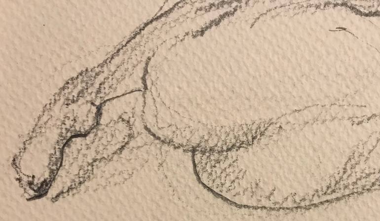 Original Figurative Body Drawing by Natalya Burgos