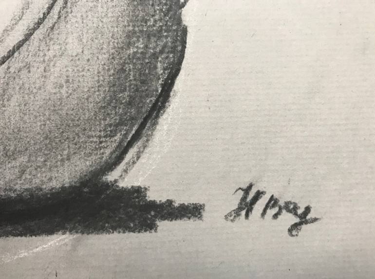 Original Figurative Body Drawing by Natalya Burgos