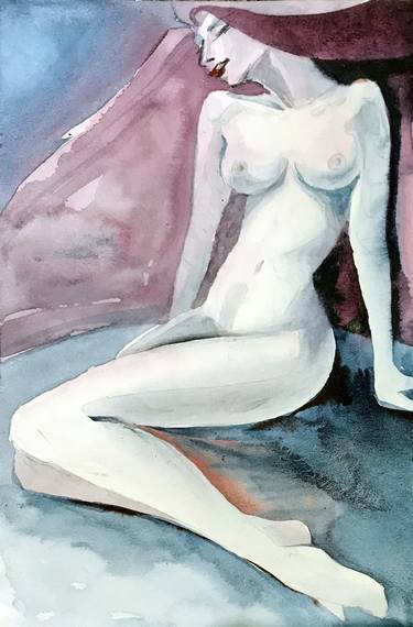 Print of Figurative Nude Paintings by Natalya Burgos