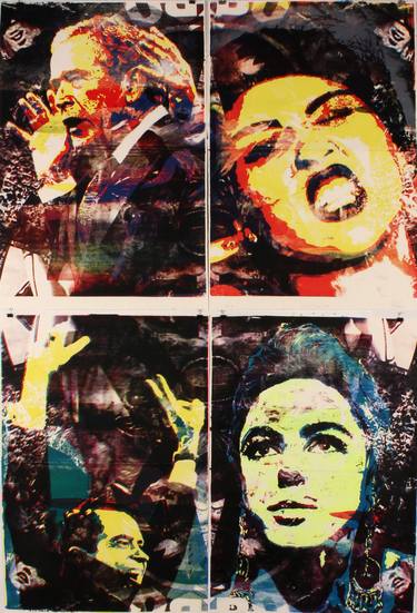 Print of Figurative Pop Culture/Celebrity Printmaking by Jonathan Hodges