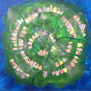 Original Conceptual Abstract Paintings by Sophie Hannah Walker