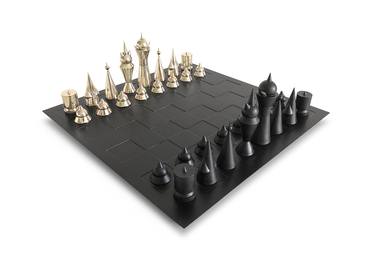 Chess Set in Bronze thumb