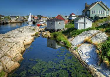 The Magic of Nova Scotia #3, Peggy's Cove thumb