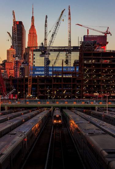 Hudson Yards, Sunset; Edition of 10, 1 Sold thumb