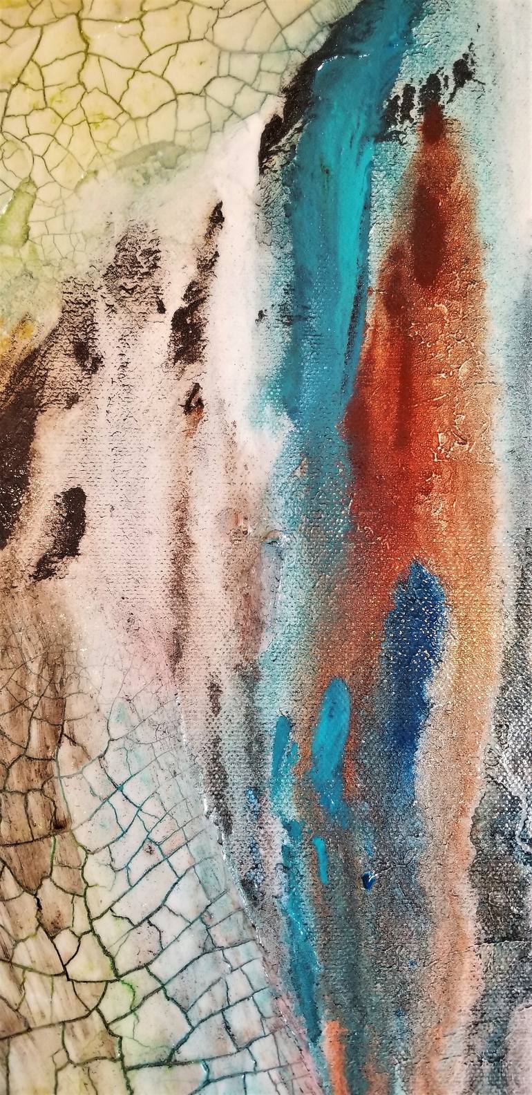 Original Abstract Painting by Karen Mosbacher
