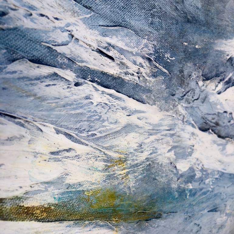 Original Abstract Landscape Painting by Karen Mosbacher