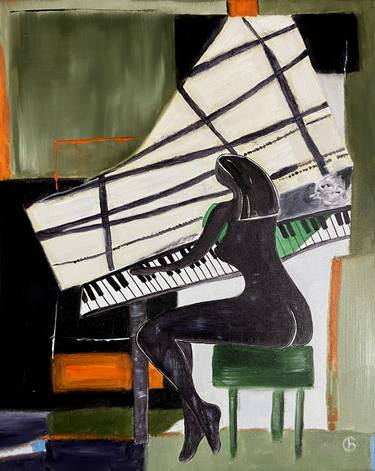 Original Contemporary Music Paintings by Svetlana Bagdasaryan