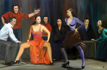 Print of Performing Arts Paintings by Svetlana Bagdasaryan