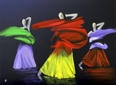 Print of Performing Arts Paintings by Svetlana Bagdasaryan