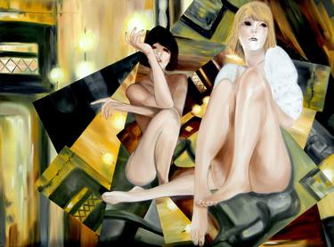 Print of Figurative Nude Paintings by Svetlana Bagdasaryan