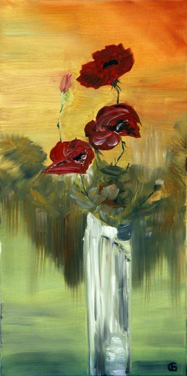 Original Impressionism Floral Paintings by Svetlana Bagdasaryan