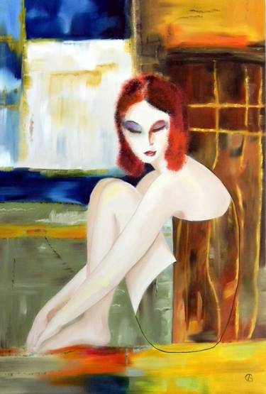 Original Abstract Expressionism Women Paintings by Svetlana Bagdasaryan