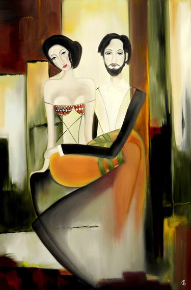Print of Abstract Erotic Paintings by Svetlana Bagdasaryan