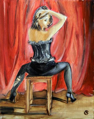 Original Expressionism Women Paintings by Svetlana Bagdasaryan