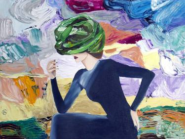 Original Abstract Women Paintings by Svetlana Bagdasaryan