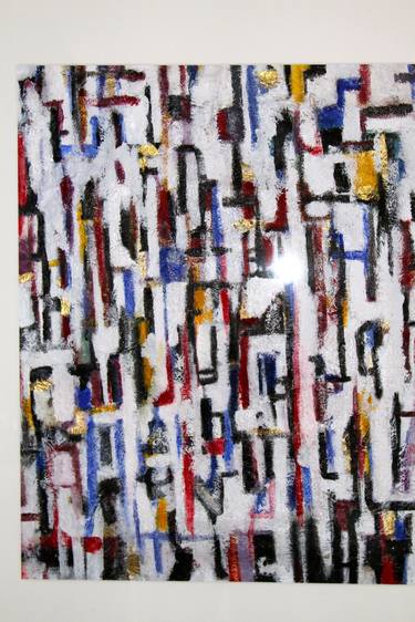 Original Abstract Paintings by Hervé CARRIOU