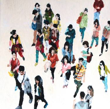 Original People Paintings by Hervé CARRIOU
