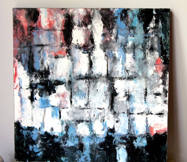 Original Abstract Painting by Hervé Carriou