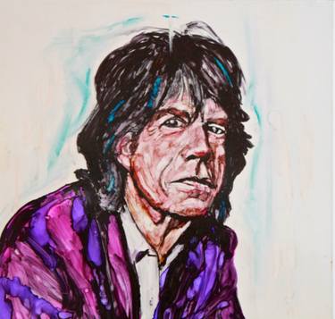 Original Modern Portrait Paintings by Hervé CARRIOU