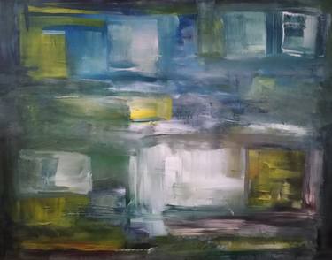 Original Abstract Painting by Ruth Greenwood