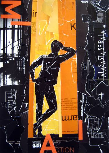 Print of Pop Art Men Collage by Mugur Kreiss