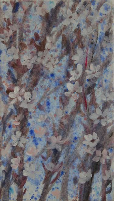 Original Fine Art Floral Paintings by Alenka Koderman