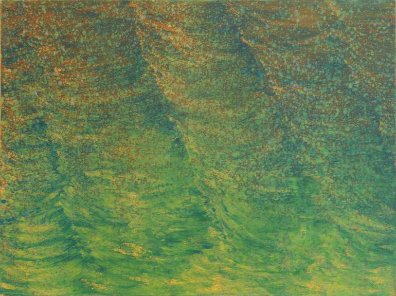 Original Abstract Seascape Painting by Alenka Koderman