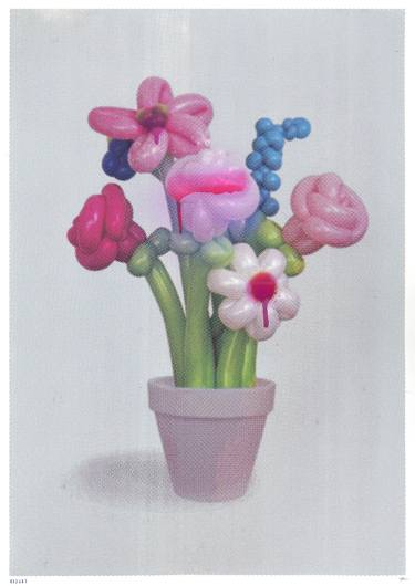 Original Contemporary Floral Printmaking by Heath Kane