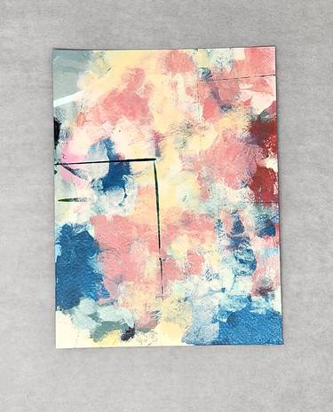 Original Abstract Expressionism Abstract Painting by Julie Denis