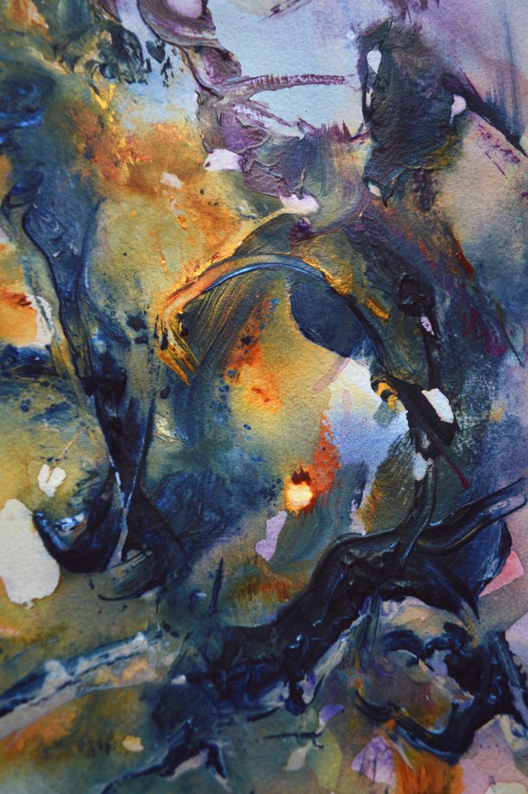 Original Abstract Landscape Painting by Ray Di Cecco