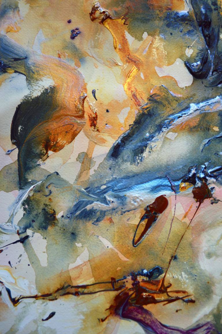 Original Abstract Landscape Painting by Ray Di Cecco