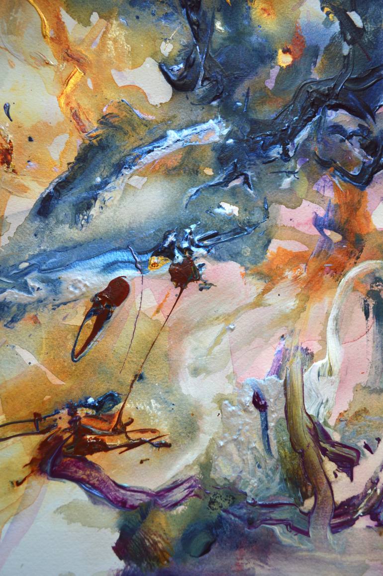 Original Abstract Landscape Painting by Ray Di Cecco