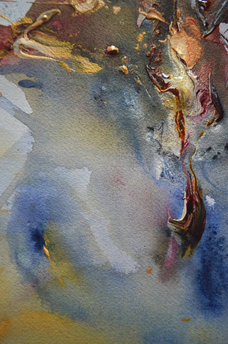 Original Abstract Landscape Painting by Ray Di Cecco