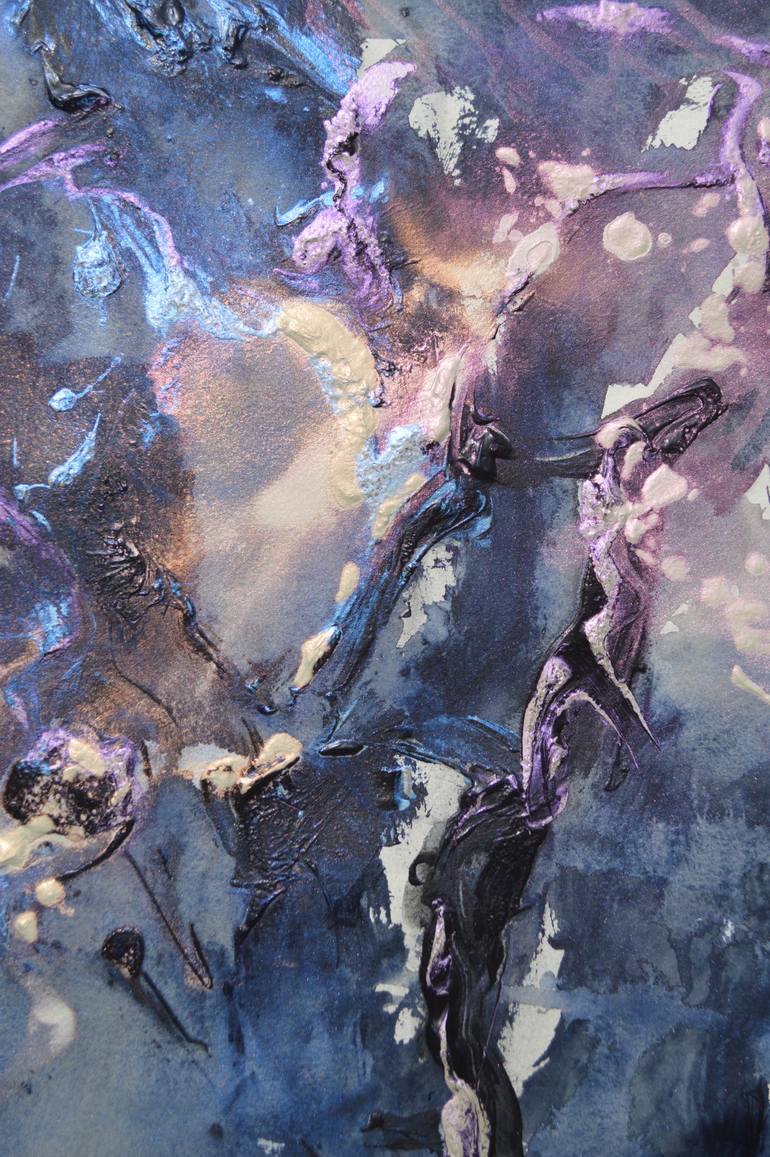 Original Abstract Fantasy Painting by Ray Di Cecco