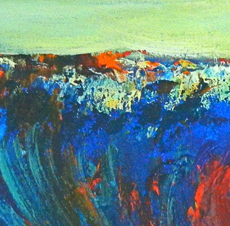 Original Abstract Seascape Painting by BenWill Studio