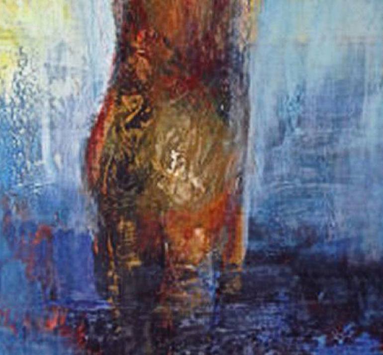 Original Expressionism Nude Painting by BenWill Studio