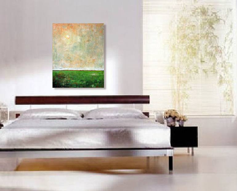 Original Minimalism Landscape Painting by BenWill Studio