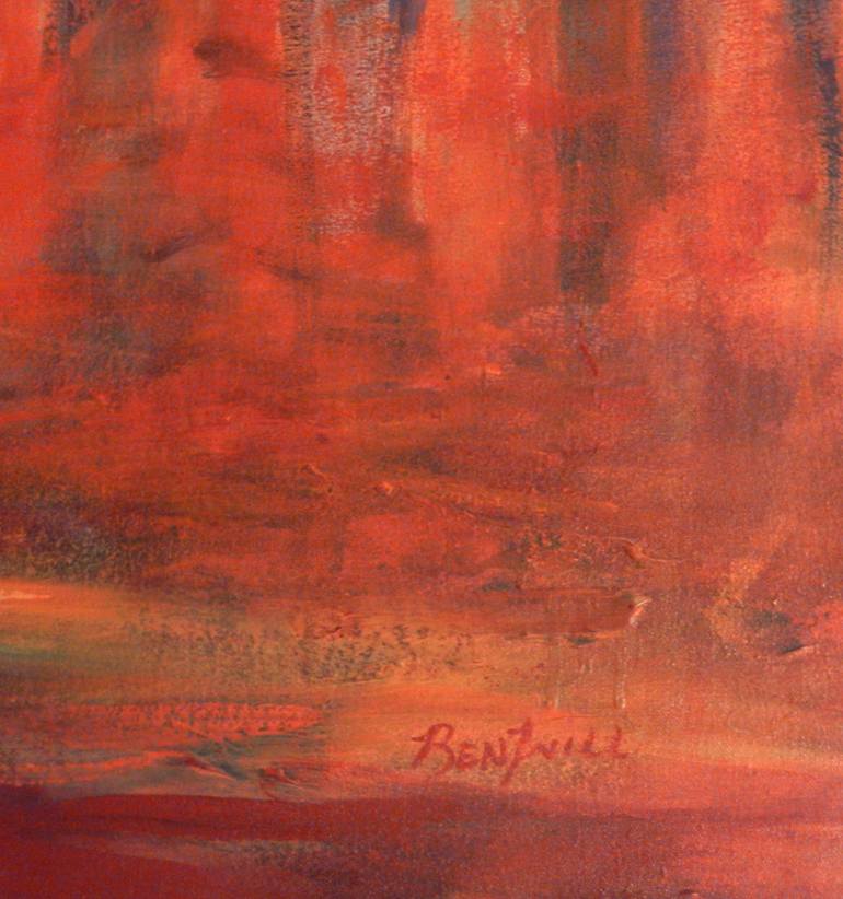 Original Abstract People Painting by Benwill Studio