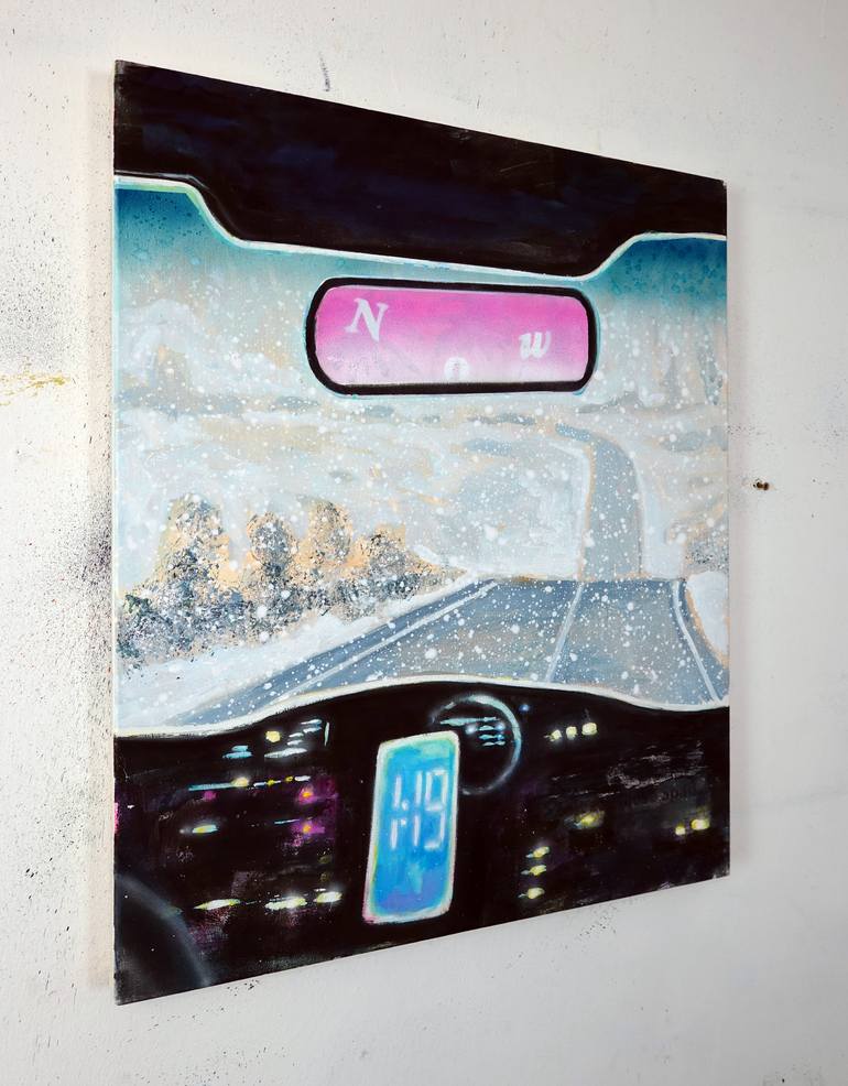 Original Contemporary Nature Painting by Rudi Cotroneo