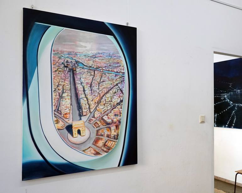 Original Figurative Travel Painting by Rudi Cotroneo