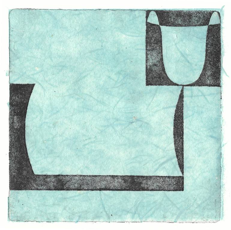 Original Geometric Printmaking by Paul Walker