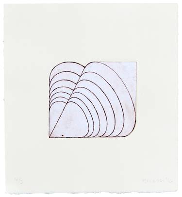 Original Abstract Geometric Printmaking by Paul Walker