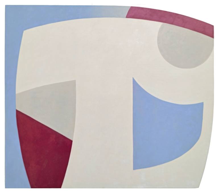 Original Abstract Geometric Painting by Paul Walker