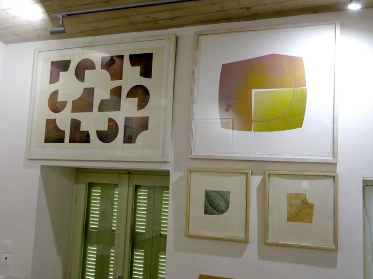 Original Abstract Geometric Printmaking by Paul Walker