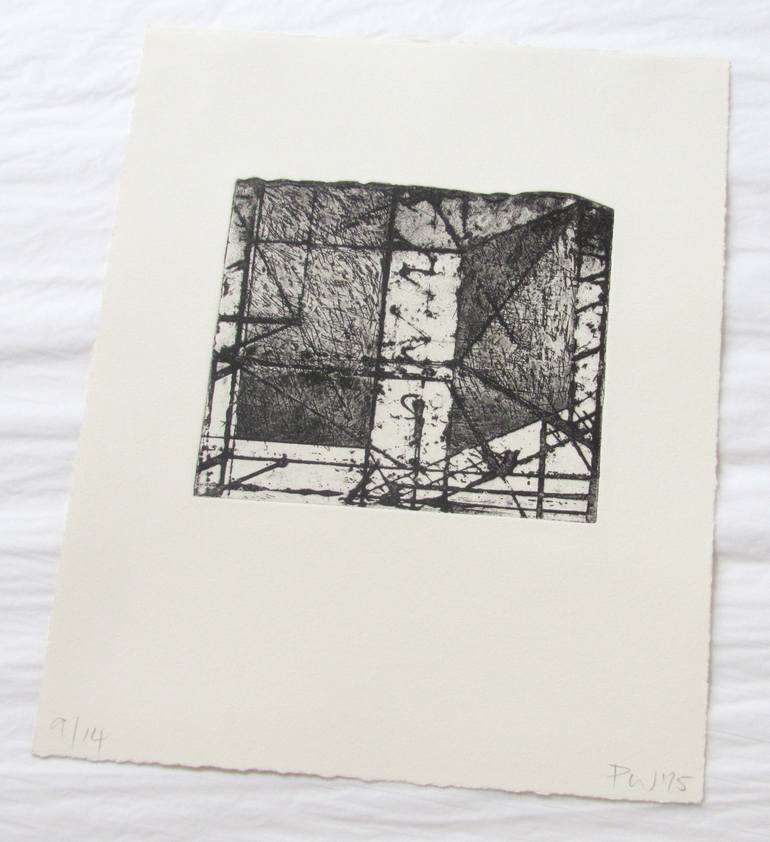 Original Abstract Printmaking by Paul Walker