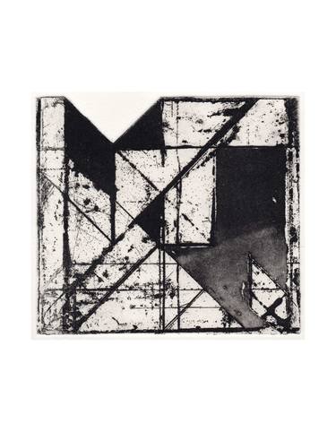 Original Abstract Printmaking by Paul Walker